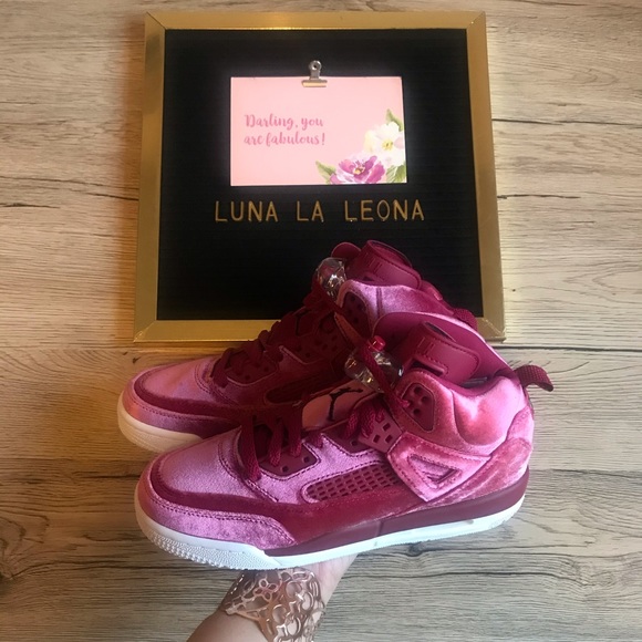 NEW Nike Jordan Spizike GS Noble Red Sneakers, size 4 youth/ 5.5 women - Picture 4 of 10